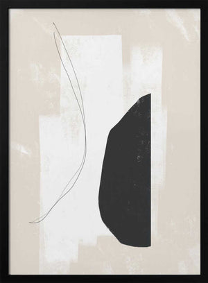 Tablou înramat „Monochrome Harmony” de uplusmestudio