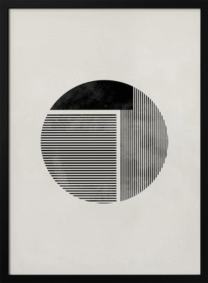 Tablou înramat „Minimalist round” de Pictufy Studio II