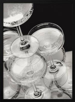 Tablou înramat „Champagne tower_5” de Pictufy Studio III