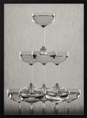 Tablou înramat „Champagne tower_9” de Pictufy Studio III