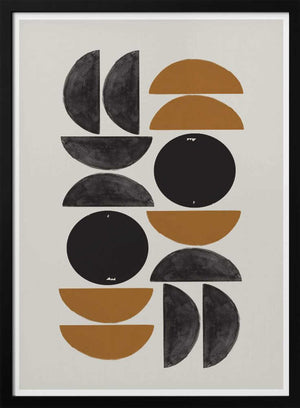 Tablou înramat „Geometric Harmony” de THE MIUUS STUDIO