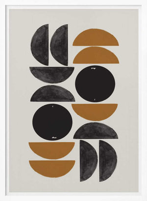 Tablou înramat „Geometric Harmony” de THE MIUUS STUDIO