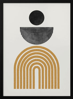 Tablou înramat „Geometric Harmony” de THE MIUUS STUDIO
