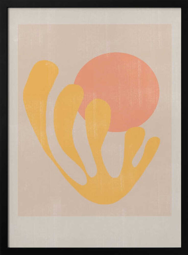 Tablou înramat „Solar Embrace” de THE MIUUS STUDIO