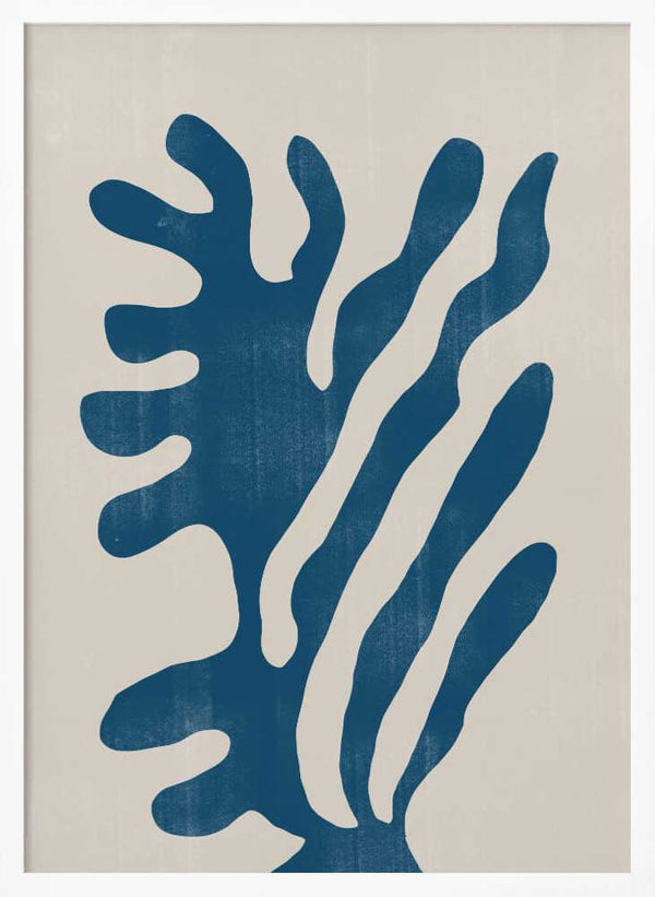 Tablou înramat „Blue Coral Dance” de THE MIUUS STUDIO