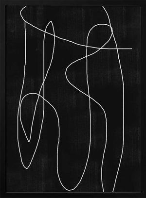 Tablou înramat „Abstract Line No2.” de THE MIUUS STUDIO