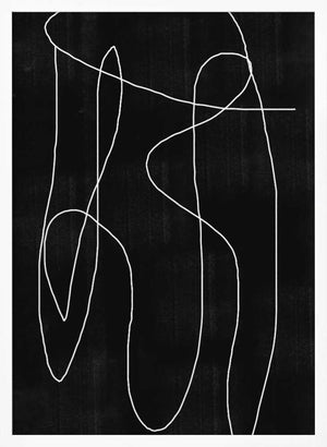 Tablou înramat „Abstract Line No2.” de THE MIUUS STUDIO