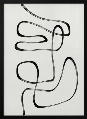 Tablou înramat „Infinite Curves” de THE MIUUS STUDIO