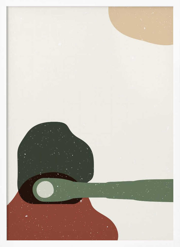 Tablou înramat „Abstract composition 4” de NKTN