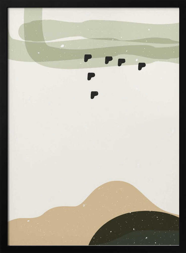 Tablou înramat „Abstract composition 9” de NKTN