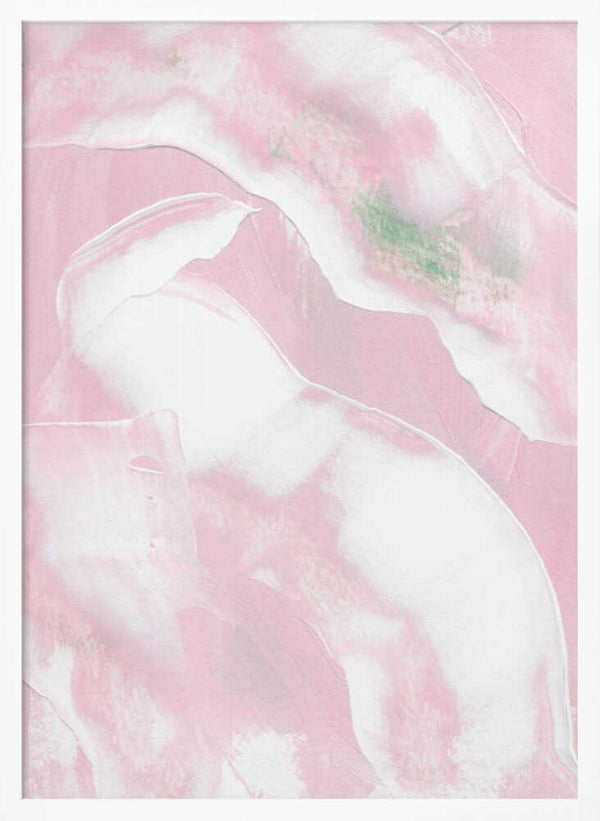 Tablou înramat „Gentle Blush Fields” de uplusmestudio