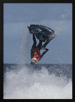 Tablou înramat „Motosurf” de Oskar Baglietto