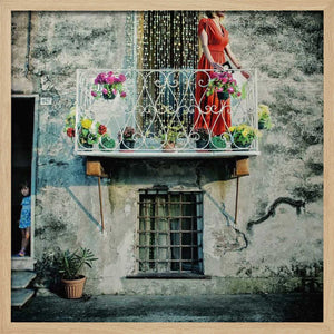 Tablou înramat „chains of gold” de ambra