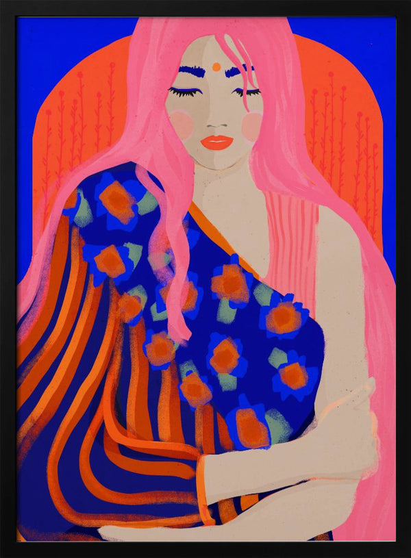 Tablou înramat „Vibrant Serenity” de Treechild