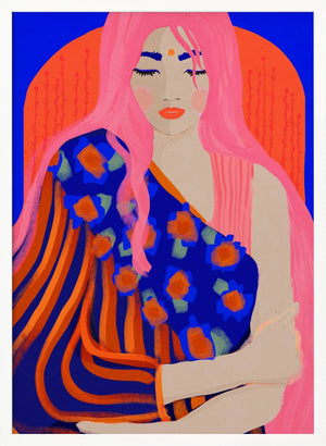 Tablou înramat „Vibrant Serenity” de Treechild