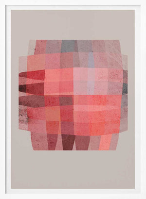 Tablou înramat „Pink Mosaic Dreams” de Treechild
