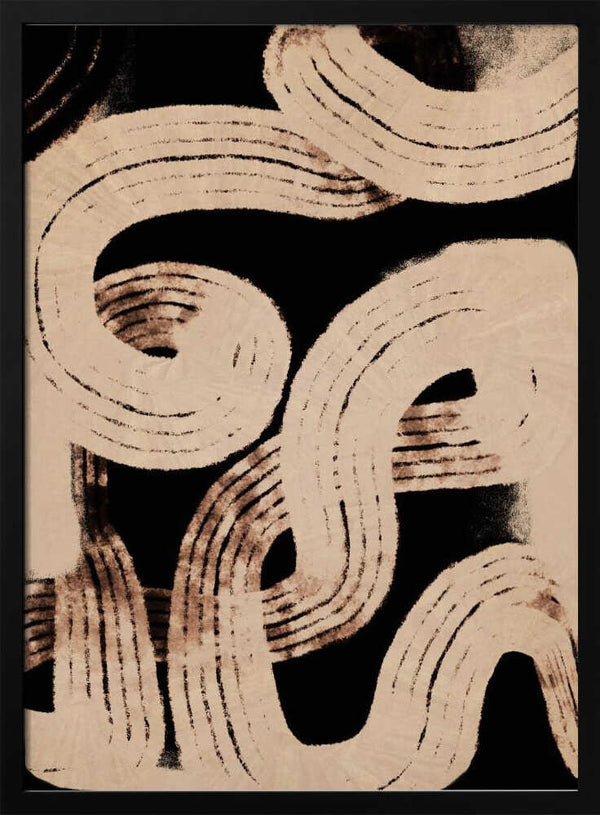 Tablou înramat „Fluid Rhythms” de Treechild