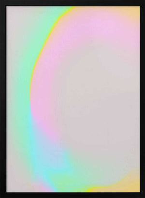 Tablou înramat „Pastel Glow Curve” de Treechild