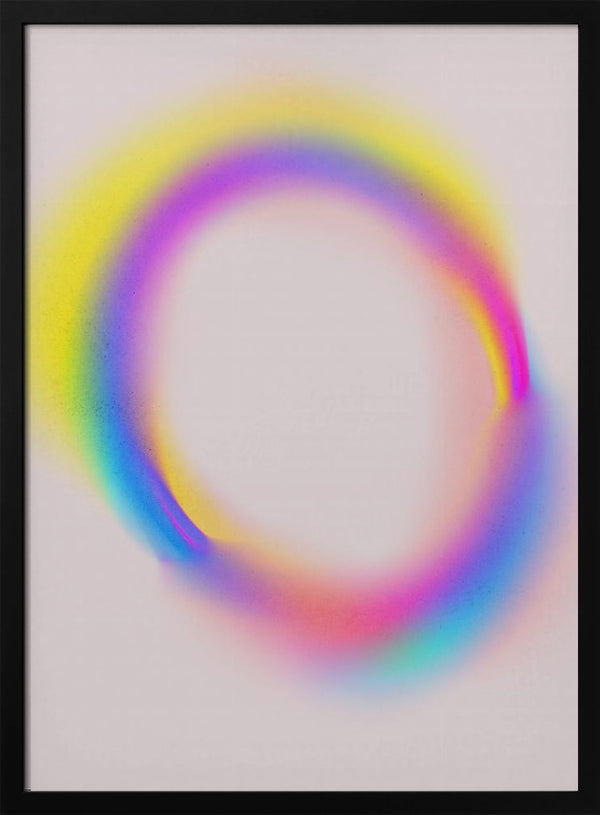 Tablou înramat „Luminous Spectrum Halo” de Treechild