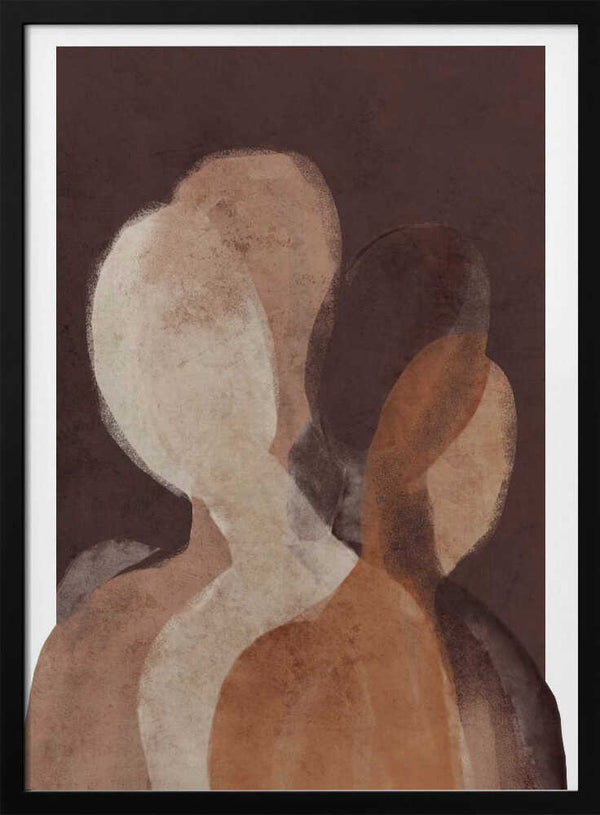 Tablou înramat „Layered Shadows” de Treechild