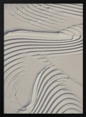 Tablou înramat „Mud Texture 14 Beige” de Pictufy Studio III