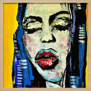 Tablou înramat „Magdalena or waiting room” de Julija Belickienė
