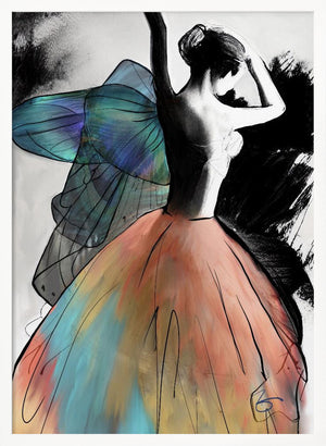 Tablou înramat „The Humming Bird Dancer” de Ruth Day