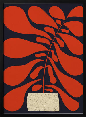 Tablou înramat „Lazy Plant #1” de Alisa Galitsyna