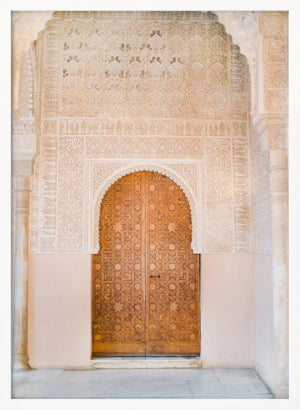 Tablou înramat „Alhambra door” de Raisa Zwart