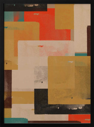 Tablou înramat „Layered Vibrance” de THE MIUUS STUDIO