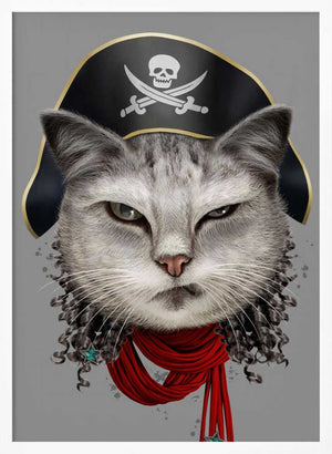 Tablou înramat „pirate” de Adam Lawless