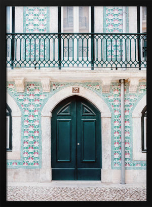 Tablou înramat „Lisbon Door” de Raisa Zwart