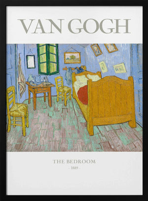 Tablou înramat „The Bedroom” de Vincent Van Gogh