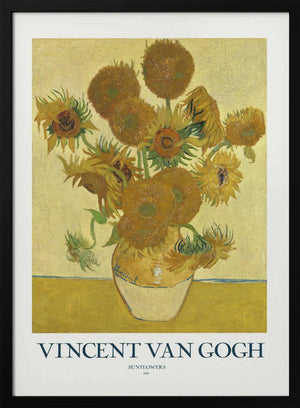 Tablou înramat „Sunflowers” de Vincent Van Gogh