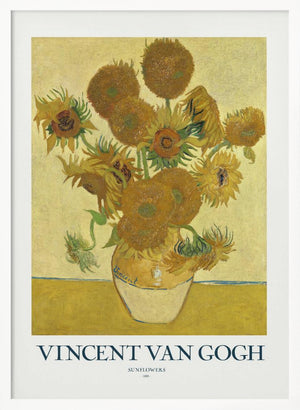 Tablou înramat „Sunflowers” de Vincent Van Gogh