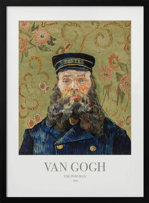 Tablou înramat „The Postman” de Vincent Van Gogh
