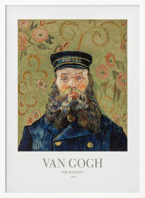 Tablou înramat „The Postman” de Vincent Van Gogh