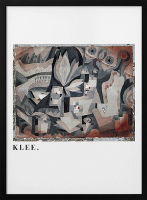 Tablou înramat „Dry Cooler Garden 1921” de Paul Klee