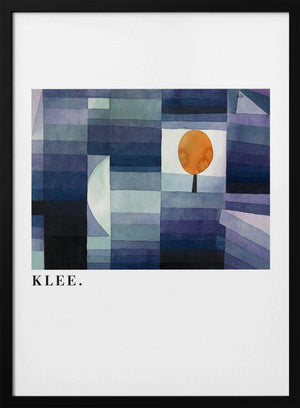 Tablou înramat „The Harbinger of Autumn 1922” de Paul Klee