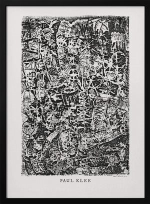 Tablou înramat „Small World 1914” de Paul Klee