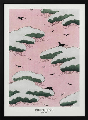 Tablou înramat „Pink Sky” de Bijutsu Sekai