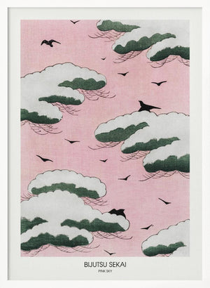 Tablou înramat „Pink Sky” de Bijutsu Sekai