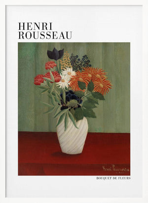 Tablou înramat „Bouquet De Fleurs” de Henri Rousseau