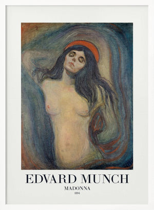 Tablou înramat „Madonna 1894” de Edvard Munch
