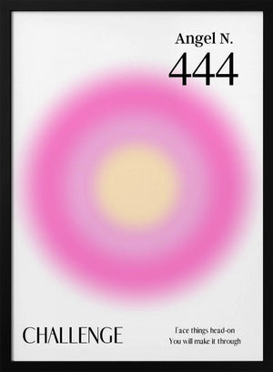 Tablou înramat „Angel Number 444” de Amélie