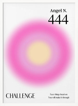 Tablou înramat „Angel Number 444” de Amélie