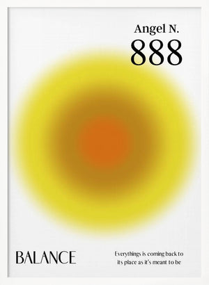 Tablou înramat „Angel Number 888” de Amélie