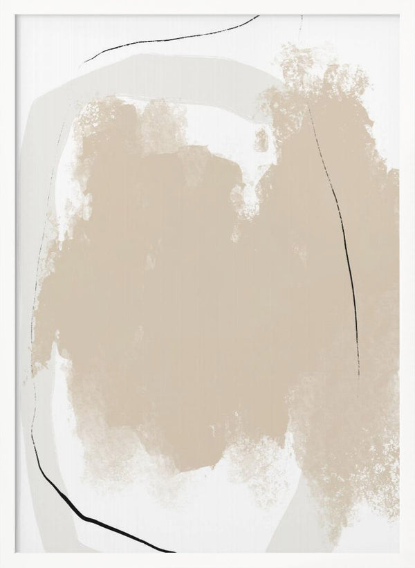 Tablou înramat „Muted Essence” de uplusmestudio