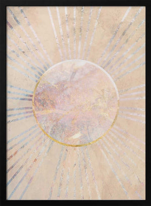 Tablou înramat „Boho Sun Rays” de Sarah Manovski