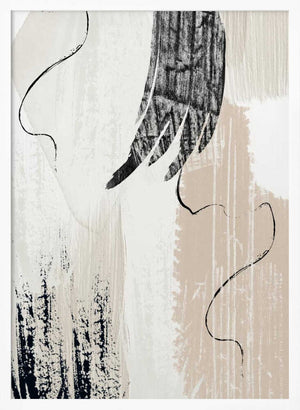 Tablou înramat „Brush strokes-2” de Sally Ann Moss